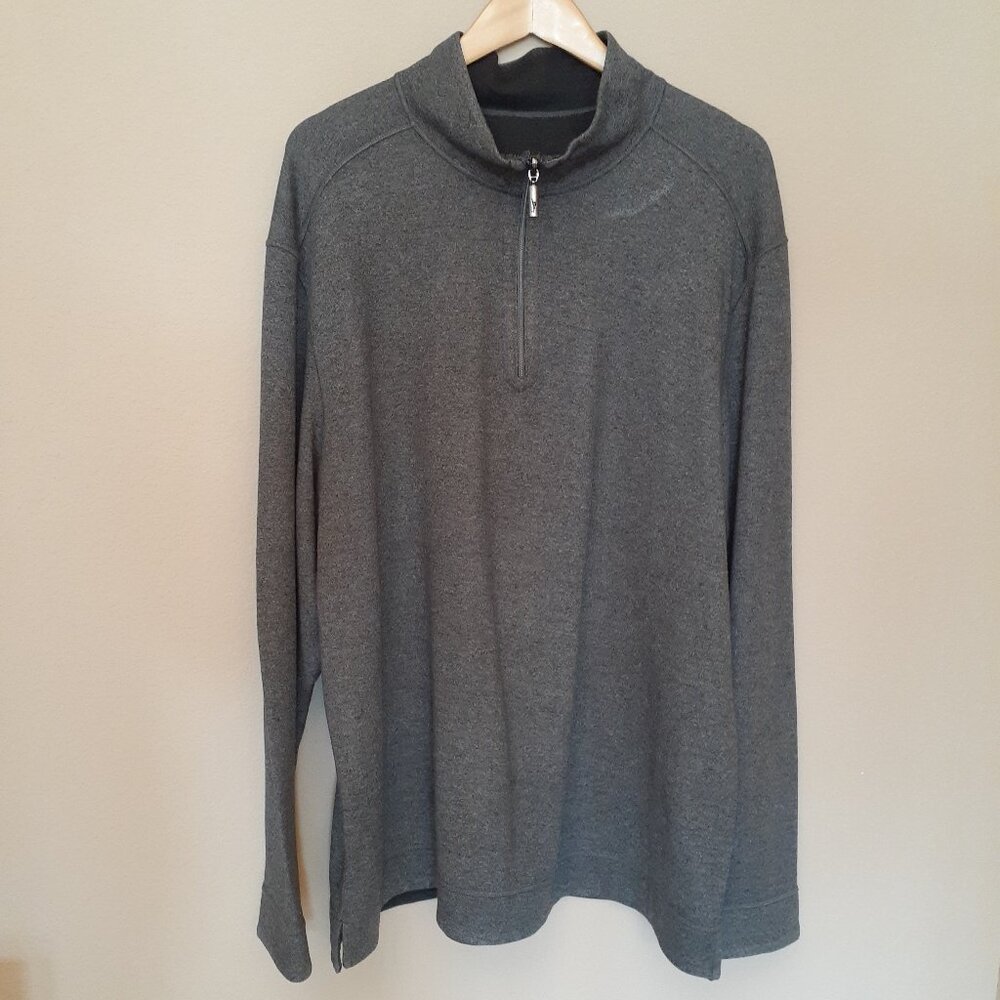 Tommy Bahama Quarter Zip Neck Top